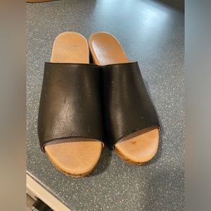 Black Dansko clogs